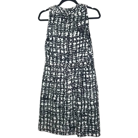 Kate Spade Lucinda Silk Shift Bow Black Dress Size 8 - Picture 6 of 10